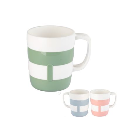 Ly xoắn 2 màu nhựa VIỆT NHẬT 6262 - Ly uống nước, đánh răng cho bé