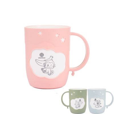 Ly ngôi sao 2 màu nhựa VIỆT NHẬT 6263 - Ly uống nước, đánh răng cho bé