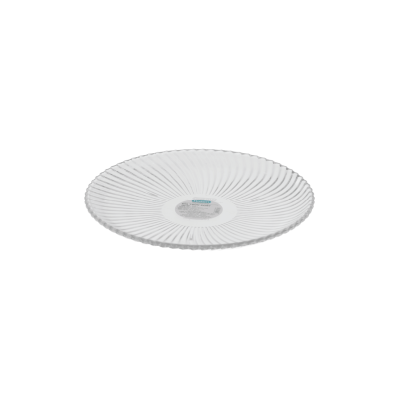Dĩa tròn xoáy 15cm HOKORI 1162 - Trong suốt, đựng đồ ăn, trái cây