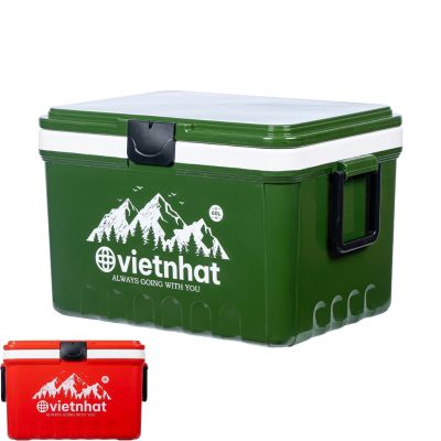Thùng đá vuông 60L nhựa VIỆT NHẬT 3960 - Giữ nhiệt nóng lạnh