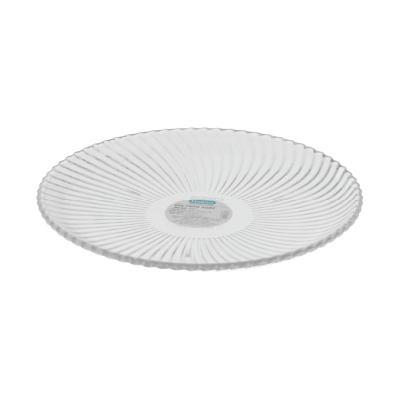 Dĩa tròn xoáy 30cm HOKORI 1165 - Trong suốt, đựng đồ ăn, trái cây