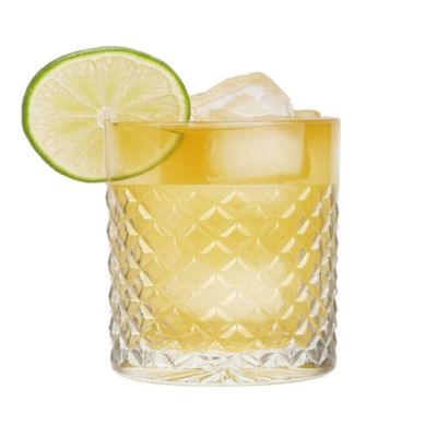 Ly tròn kim cương 260ml HOKORI 6326 - Trong suốt, uống nước, rượu, cocktail