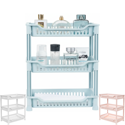 Kệ chữ nhật to 3 tầng VIỆT NHẬT 5539-3 - Đựng đồ đa năng, nhà bếp, phòng tắm