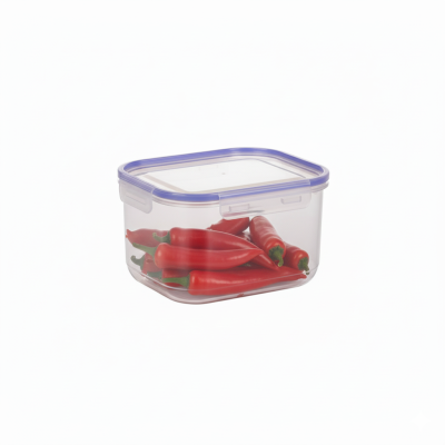 Hộp thực phẩm chữ nhật 700ml nhựa VIỆT NHẬT 6532-1 - Có nắp, trong suốt