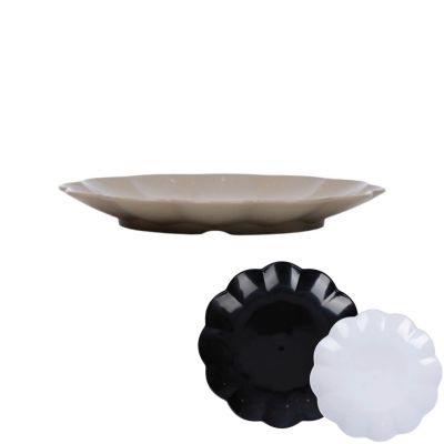 Dĩa phíp tròn hoa trung 22.5cm nhựa Việt Nhật 1279