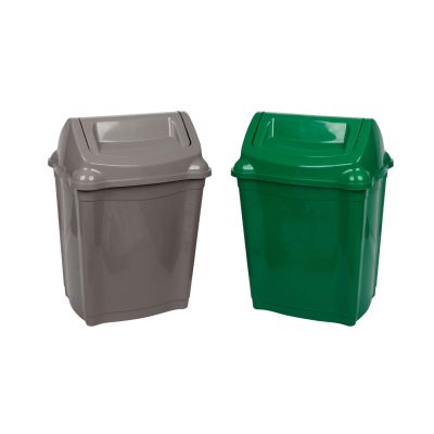 Thùng rác nắp lật 15L nhựa VIỆT NHẬT 5318-3 - Để phòng ngủ, vệ sinh, bàn làm việc