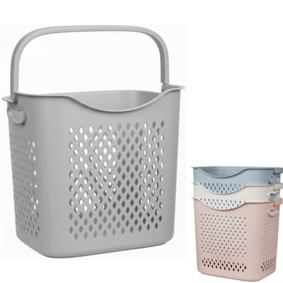 Giỏ caro cao nhựa VIỆT NHẬT 3373 - Quai xách gấp gọn, đựng quần áo, đồ chơi bé 