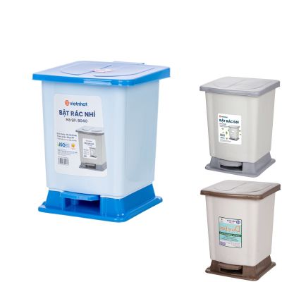Thùng rác có nắp mini 3L nhựa VIỆT NHẬT 8040