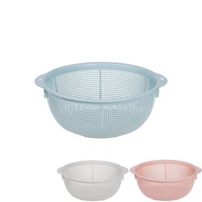 Rổ tròn tai Nhật 32cm nhựa VIỆT NHẬT 3029 - Đựng đồ đa năng, đựng rau, úp chén bát