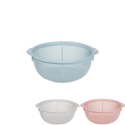 Rổ tròn tai Nhật 28cm nhựa VIỆT NHẬT 3028 - Đựng đồ đa năng, đựng rau, úp chén bát