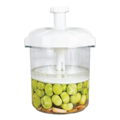 Hộp muối dưa cà thông minh 6L nhựa VIỆT NHẬT 6711 - Núm xoay đĩa nén tự động