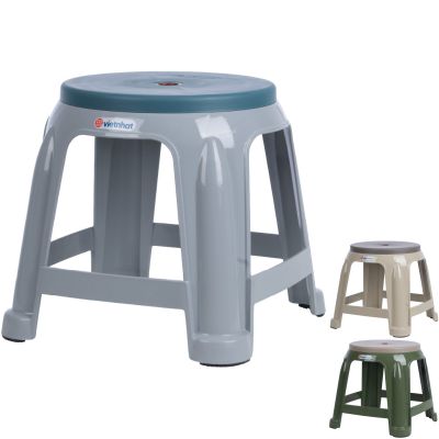 Ghế đẩu trung mặt tròn nhựa VIỆT NHẬT 2061 - Ngồi bàn thấp, ghế quán ăn, cafe, trà chanh