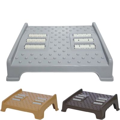 Ghế kê chân có con lăn nhựa VIỆT NHẬT 2135 - Massage bàn chân, kê chân công thái học