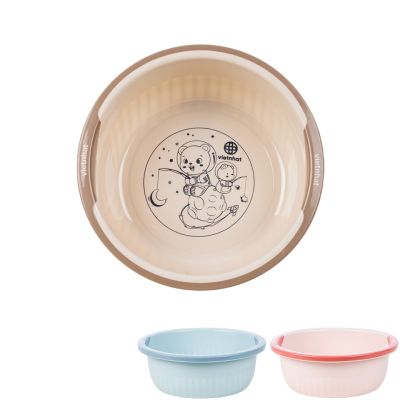 Thau viền Nhật 46cm nhựa VIỆT NHẬT 2333 - Tắm bé, lau nhà, giặt đồ