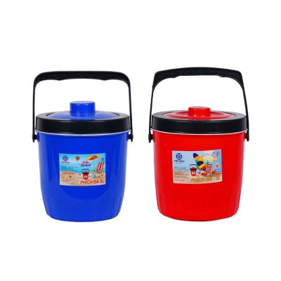 Thùng đá tròn 5L nhựa VIỆT NHẬT 3905 - Giữ nhiệt, đựng nước, ủ cơm, cháo, canh