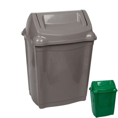 Thùng rác nắp lật 45L nhựa VIỆT NHẬT 5318-4 - Để nhà bếp, ngoài trời, công cộng