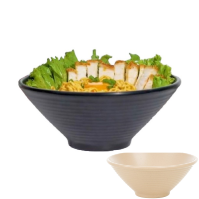 Tô loe đại nhựa VIỆT NHẬT 6845 - Nhám, gân xoắn, sâu lòng - Đựng cơm, súp, trái cây