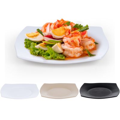 Dĩa phíp vuông nhám to nhựa VIỆT NHẬT 1210-3 - Cơm tấm, đồ xào, xiên que, buffet