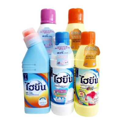 Nước tẩy quần áo HYGIENE Thái Lan - Tẩy trắng, màu, khô