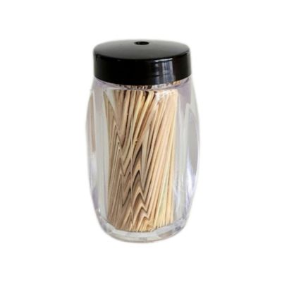 Lọ tăm khía nhựa VIỆT NHẬT 2970 - Trong suốt, đựng tăm tiêu