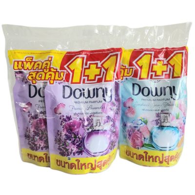 Nước xả DOWNY đậm đặc 1000ml nội địa Thái Lan - Hương nước hoa, tinh dầu thiên nhiên