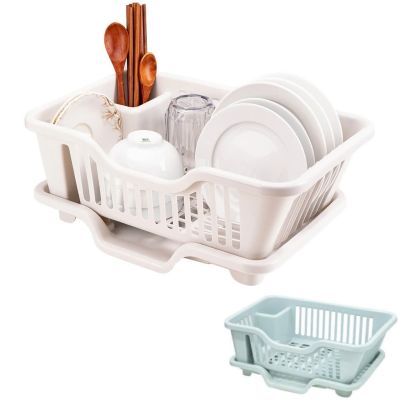 Bộ khay rổ úp chén bát nhựa GIA LONG 9058 - Ngăn đựng dĩa, đũa muỗng