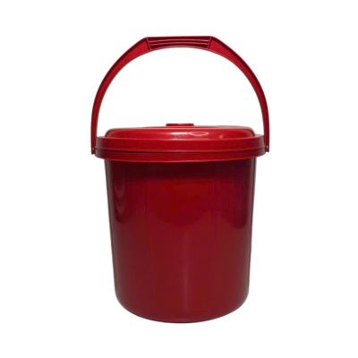 Xô 22 nhựa GIA LONG 9124-1 - 16L, có quai xách, nắp đậy - Đựng gạo, nước nhà tắm