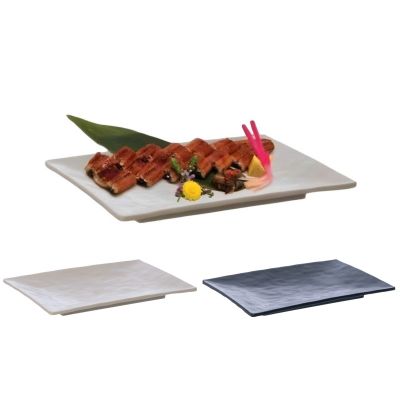 Đĩa chữ nhật vân gỗ sần bé nhựa VIỆT NHẬT 1187 - Đĩa đựng đồ ăn vặt, hoa quả