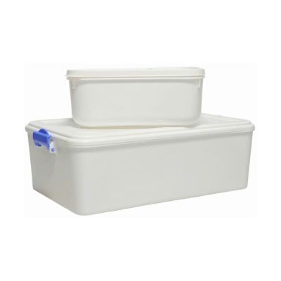 Hộp làm kem 1kg, 2kg nhựa VIỆT NHẬT 6685-5+6695-3 - Có nắp, đựng thực phẩm tủ lạnh